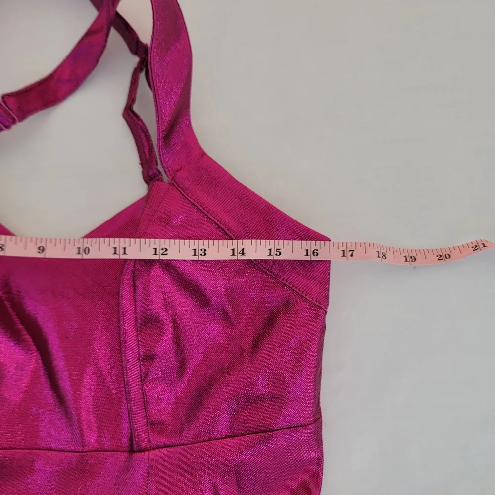 Pinup Couture Deadly Dames Voodoo Vixen Retro Dress In Pink Pinup Girl Clothing - Picture 10 of 12